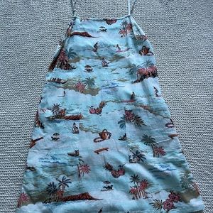 Billabong Hawaiian pattern dress